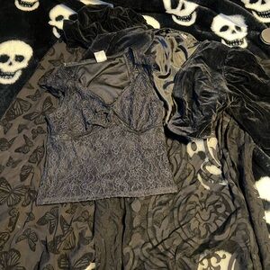 Velvet Patterned Lace Bundle (4 piece)